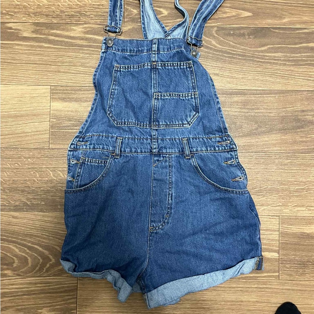 Free People Ziggy Short Overalls medium